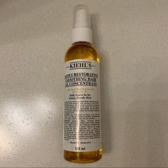 Kiehls Deeply Restorative Smoothing Hair Oil - Picture 2 of 7